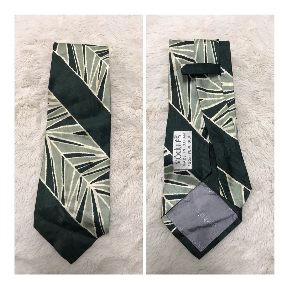 Modules silk tie